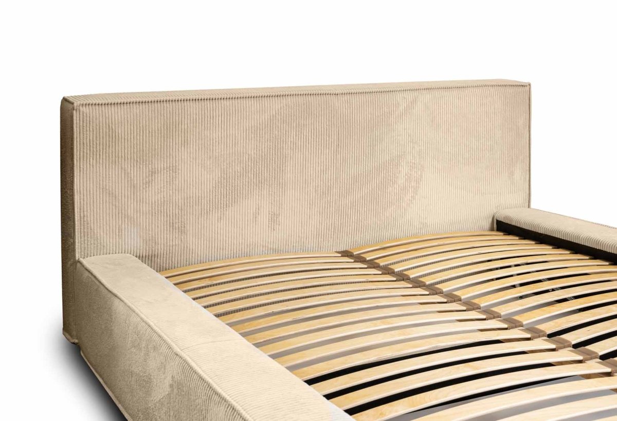 Luxuriöses Designer Polsterbett Harmon mit Praktischem Stauraum – Modern & Komfortabel