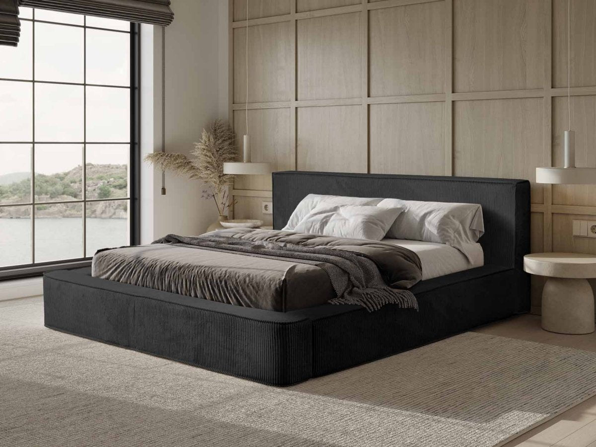 Luxuriöses Designer Polsterbett Harmon mit Praktischem Stauraum – Modern & Komfortabel