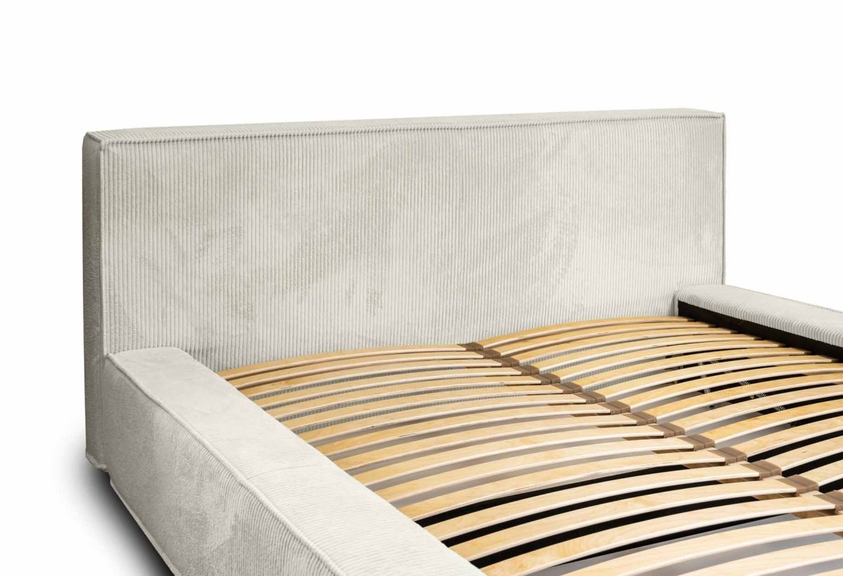 Luxuriöses Designer Polsterbett Harmon mit Praktischem Stauraum – Modern & Komfortabel
