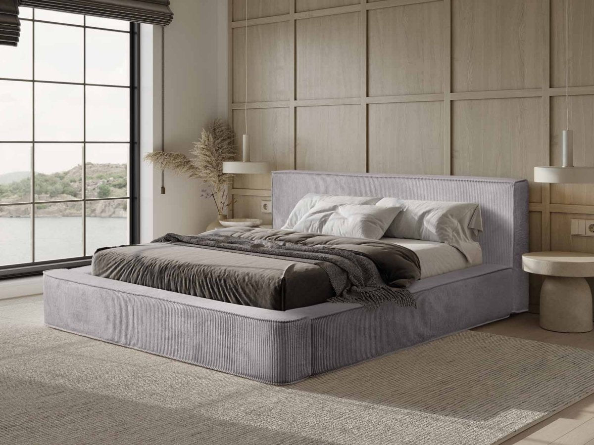Luxuriöses Designer Polsterbett Harmon mit Praktischem Stauraum – Modern & Komfortabel