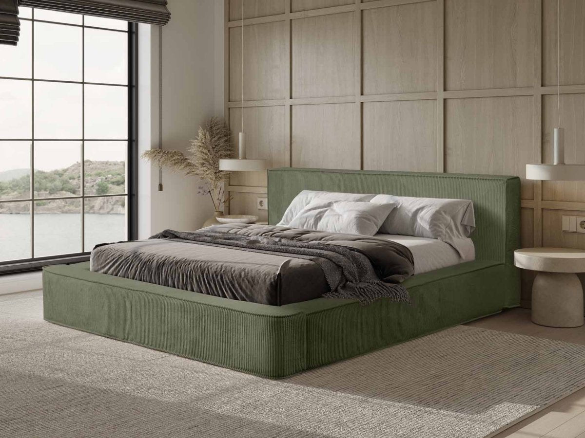 Luxuriöses Designer Polsterbett Harmon mit Praktischem Stauraum – Modern & Komfortabel