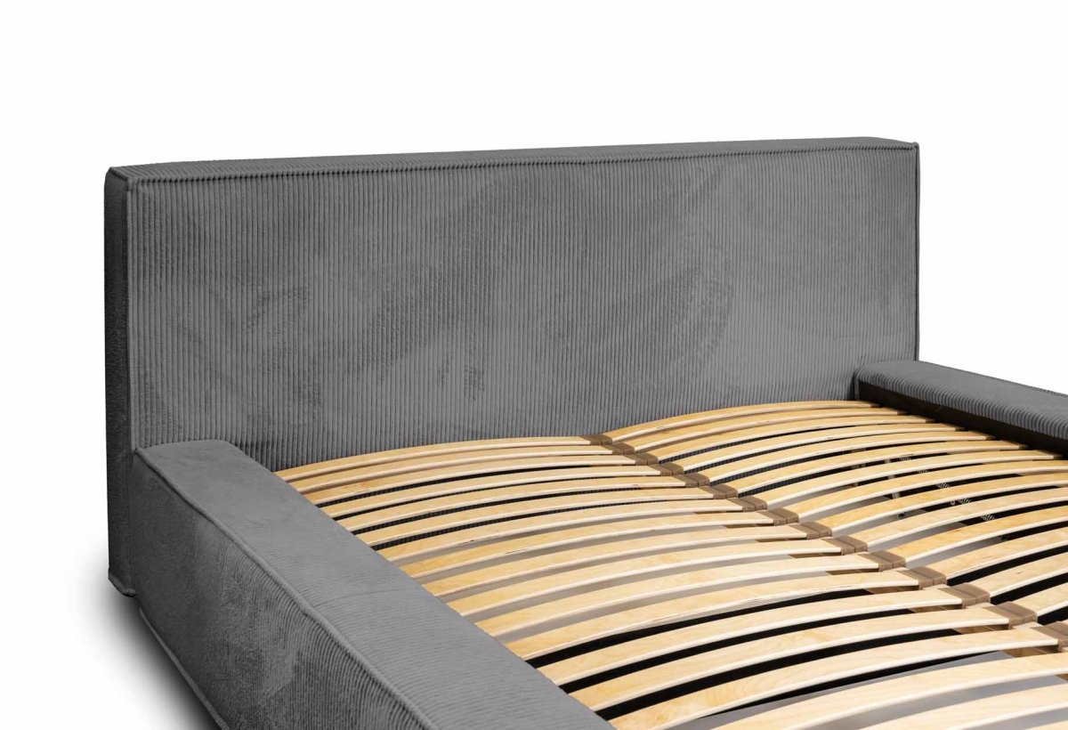 Luxuriöses Designer Polsterbett Harmon mit Praktischem Stauraum – Modern & Komfortabel