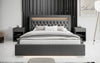 Infinity Designer Polsterbett: RGB-LED, USB-Ladefunktion, cleverer Stauraum inklusive