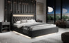 Infinity Designer Polsterbett: RGB-LED, USB-Ladefunktion, cleverer Stauraum inklusive