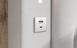 Lade das Bild in den Galerie-Viewer, Luxuriöses Designer-Polsterbett Relina: Samt, RGB-Beleuchtung, USB &amp; Geräumiger Stauraum
