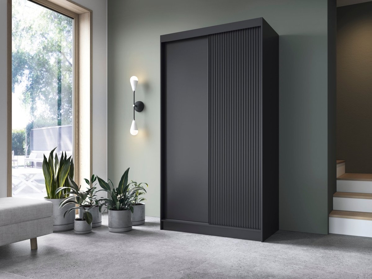 Berina Designer Kleiderschrank: Luxuriöse Schlafzimmer-Aufbewahrungslösung mit/ohne Spiegel
