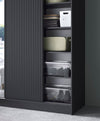 Berina Designer Kleiderschrank: Luxuriöse Schlafzimmer-Aufbewahrungslösung mit/ohne Spiegel