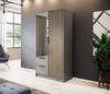 Niro Design Kleiderschrank 105 cm: Moderner, Eleganter Stauraum für Ihr Zuhause