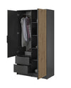Niro Design Kleiderschrank 105 cm: Moderner, Eleganter Stauraum für Ihr Zuhause
