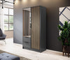 Niro Design Kleiderschrank 105 cm: Moderner, Eleganter Stauraum für Ihr Zuhause