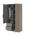 Niro Design Kleiderschrank 105 cm: Moderner, Eleganter Stauraum für Ihr Zuhause