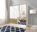 Lade das Bild in den Galerie-Viewer, Designer Kleiderschrank Silas: Eleganz trifft Funktionalität für Ihr Schlafzimmer
