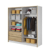 Designer Kleiderschrank Silas: Eleganz trifft Funktionalität für Ihr Schlafzimmer