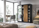 Lade das Bild in den Galerie-Viewer, Designer Schrank Terino: Eleganter Moderner Kleiderschrank mit Vielseitigem Stauraum

