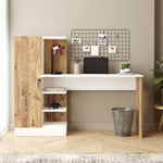 Lade das Bild in den Galerie-Viewer, Cansas Designer Schreibtisch: Stilvoller Homeoffice Platz mit Stauraum &amp; edlem Design
