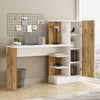 Cansas Designer Schreibtisch: Stilvoller Homeoffice Platz mit Stauraum & edlem Design