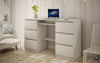Eleganter Lavoro Designer Schreibtisch: Minimalistisches Büro mit Integriertem Stauraum