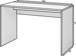 Lade das Bild in den Galerie-Viewer, Designer Schreibtisch Nino – Moderner Home-Office Arbeitsplatz, Stilvoll, Funktional

