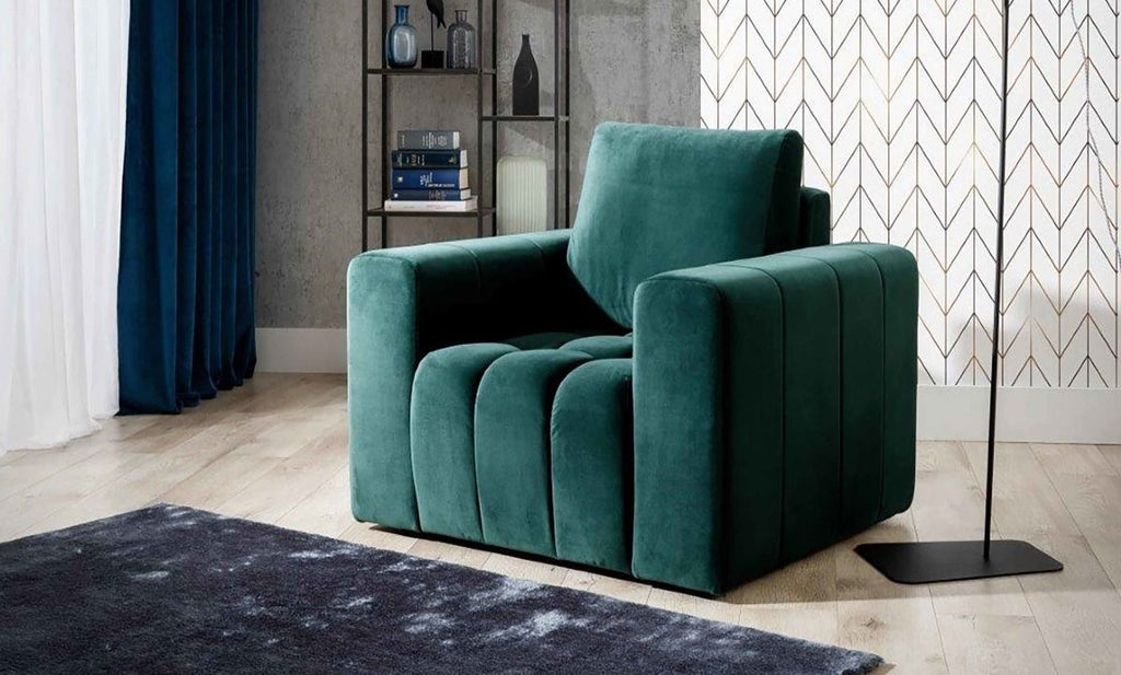 Eleganter Samt Loungesessel Lisanne: Luxuriöser Komfort für Ihr Zuhause