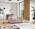 Lade das Bild in den Galerie-Viewer, Eleganter Napoli Designer Sessel: Samtiger Komfort für Modernes Wohnzimmer Ambiente

