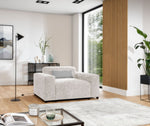 Lade das Bild in den Galerie-Viewer, Eleganter Napoli Designer Sessel: Samtiger Komfort für Modernes Wohnzimmer Ambiente
