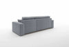 Cordario Designer Schlafsofa mit Stauraumfunktion, bequeme Eckcouch aus Cordstoff