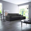 Cordario Designer Schlafsofa mit Stauraumfunktion, bequeme Eckcouch aus Cordstoff