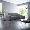 Cordario Designer Schlafsofa mit Stauraumfunktion, bequeme Eckcouch aus Cordstoff