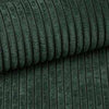 Cordario Designer Schlafsofa mit Stauraumfunktion, bequeme Eckcouch aus Cordstoff