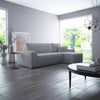 Cordario Designer Schlafsofa mit Stauraumfunktion, bequeme Eckcouch aus Cordstoff