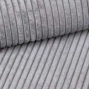 Cordario Designer Schlafsofa mit Stauraumfunktion, bequeme Eckcouch aus Cordstoff