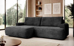 Lade das Bild in den Galerie-Viewer, Elegantes Designer Ecksofa Onelio mit integriertem Stauraum und praktischer Schlaffunktion
