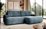 Lade das Bild in den Galerie-Viewer, Elegantes Designer Ecksofa Onelio mit integriertem Stauraum und praktischer Schlaffunktion

