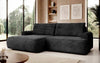 Elegantes Designer Ecksofa Onelio mit integriertem Stauraum und praktischer Schlaffunktion