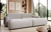 Elegantes Designer Ecksofa Onelio mit integriertem Stauraum und praktischer Schlaffunktion