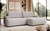 Elegantes Designer Ecksofa Onelio mit integriertem Stauraum und praktischer Schlaffunktion