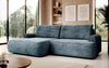 Elegantes Designer Ecksofa Onelio mit integriertem Stauraum und praktischer Schlaffunktion
