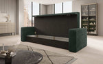 Lade das Bild in den Galerie-Viewer, Luxuriöses Designer Cord Sofa Tilo mit Schlaf- und Klappfunktion, Stauraum-Option
