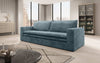 Luxuriöses Designer Cord Sofa Tilo mit Schlaf- und Klappfunktion, Stauraum-Option