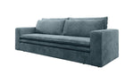 Lade das Bild in den Galerie-Viewer, Luxuriöses Designer Cord Sofa Tilo mit Schlaf- und Klappfunktion, Stauraum-Option

