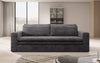 Luxuriöses Designer Cord Sofa Tilo mit Schlaf- und Klappfunktion, Stauraum-Option