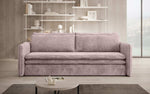 Lade das Bild in den Galerie-Viewer, Tilo Slim Designer Cord Schlafsofa mit Klappfunktion und Integriertem Stauraum
