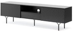Lade das Bild in den Galerie-Viewer, Modernes Designer TV Lowboard Rilora: Elegantes Medienmöbel für Ihr Wohnzimmer
