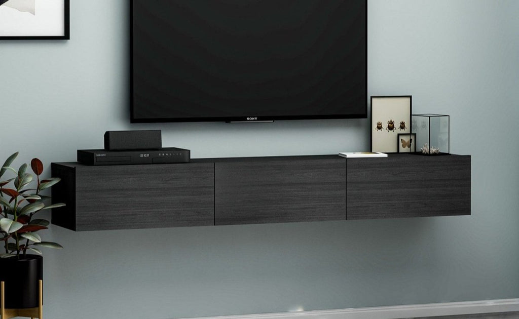 Elegantes Designer TV-Lowboard Verilo 180cm Modern Robust mit Viel Stauraum