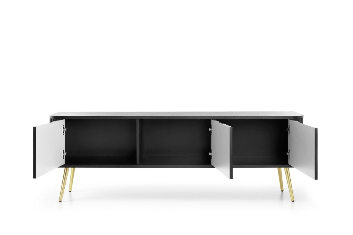 Elegantes Designer TV Lowboard Zelo: Modernes Medienmöbel für Ihr Wohnzimmer