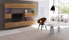 Cezanne Designer Wohnwand: Moderne LED TV-Möbel mit Push-to-Open & Anpassbaren Farben