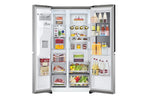 Lade das Bild in den Galerie-Viewer, LG InstaView Side-by-Side Kühlschrank Door-in-Door, Eis- &amp; Wasserspender, 628L Smart Inverter
