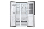 Lade das Bild in den Galerie-Viewer, LG InstaView Side-by-Side Kühlschrank Door-in-Door, Eis- &amp; Wasserspender, 628L Smart Inverter
