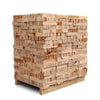 Premium Halbgetrocknetes Buchenholz, Ofenfertig, Gestapelt auf Palette, 2 m³