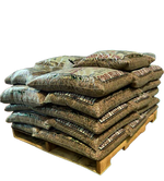 Lade das Bild in den Galerie-Viewer, Premium Holzpellets Palette 508 kg – 28 robuste Säcke – 7,65 €/15 kg
